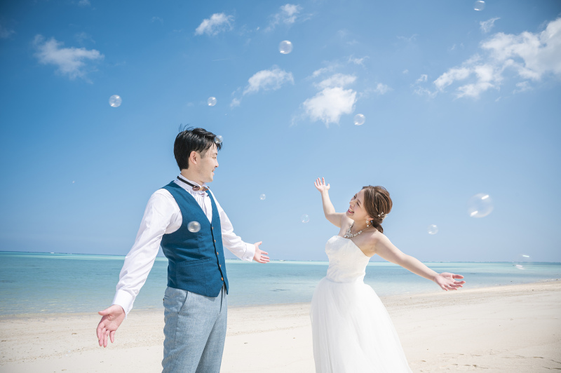 シャボン玉ふわふわ