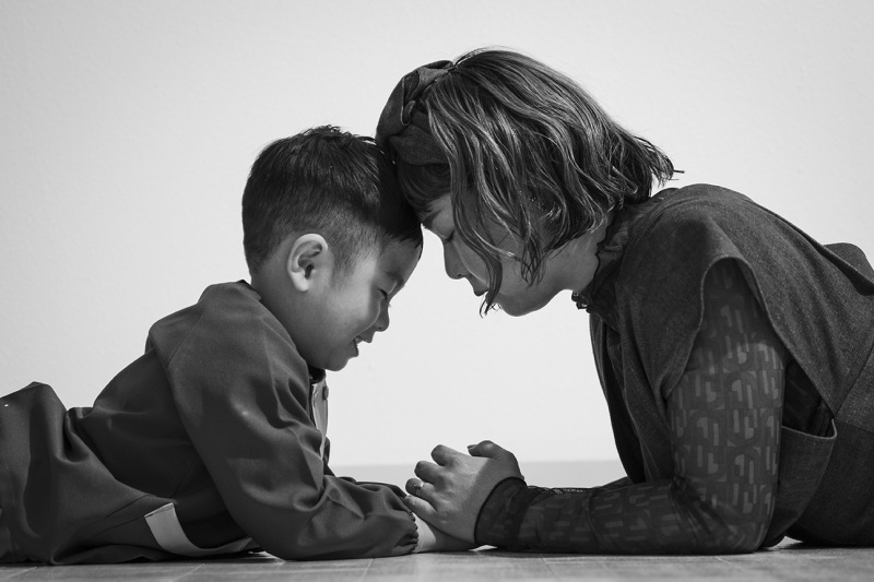 ママと息子のカップルフォト＊