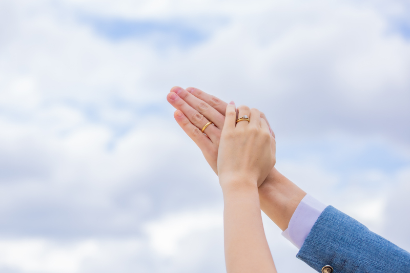 最後は指輪のカットで!