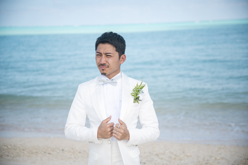 タキシードにチェンジ*