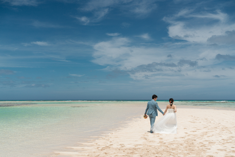 百合が浜での撮影開始☆
