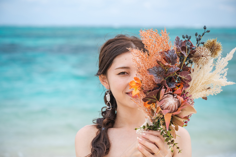 小物を使ったフォトも・・・