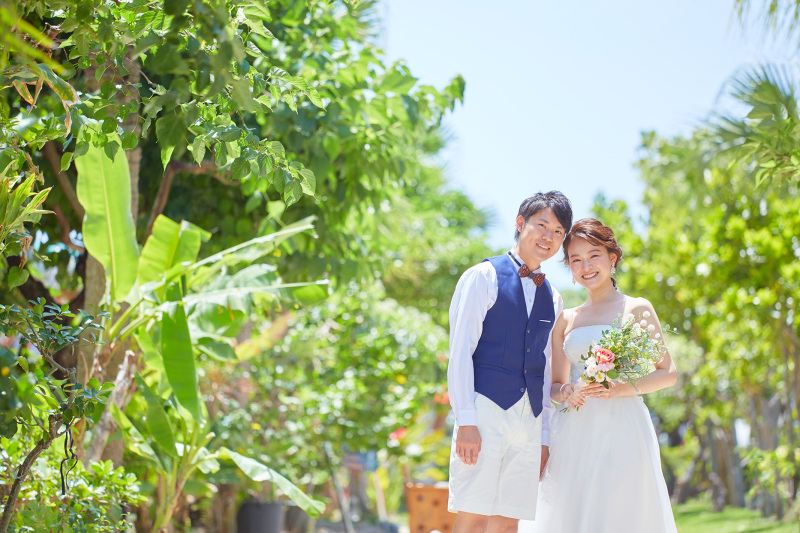 南国植物に囲まれて☆*＊