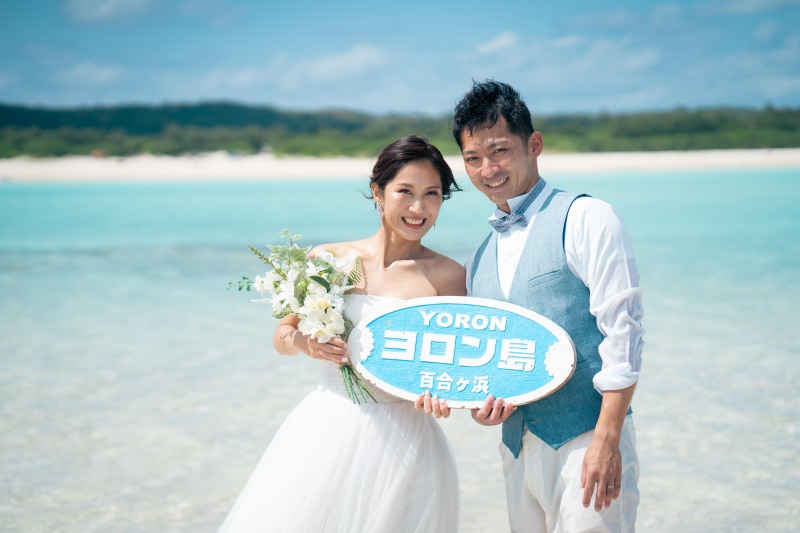 海の中に輝く笑顔^^