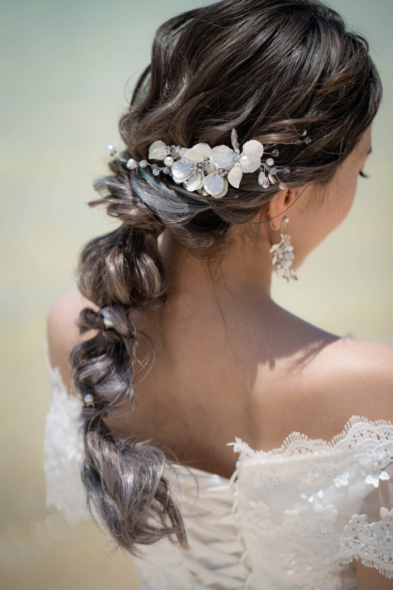 新婦様ヘアアレンジ＊