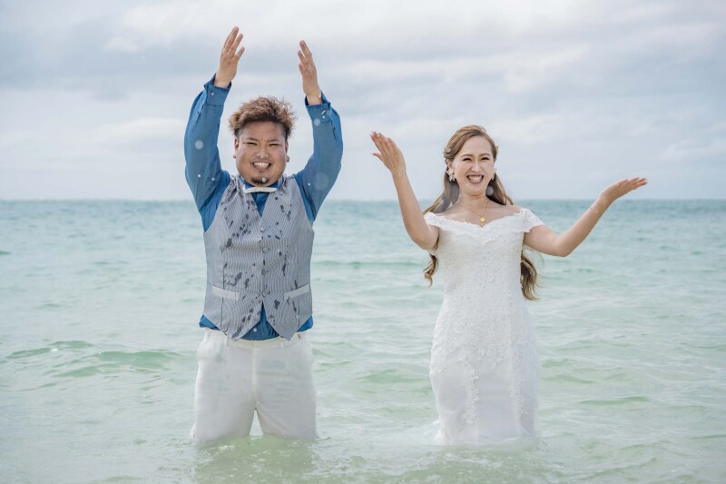 海の中へ.:*･゜ﾟ･*