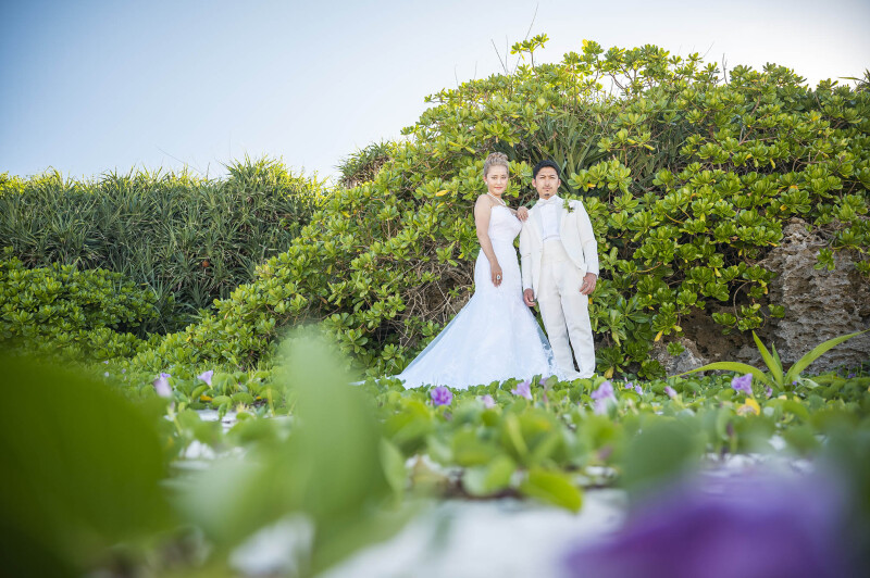 お花の色味も♪