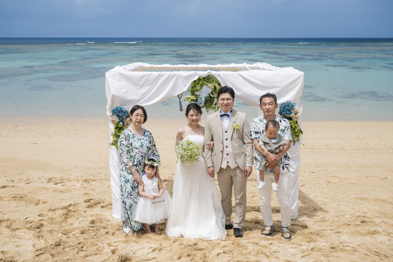 沖縄でリゾート挙式.｡.:*☆