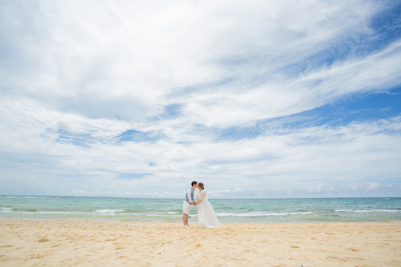 広大な海を前に