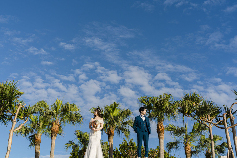 天気もおふたりの味方！