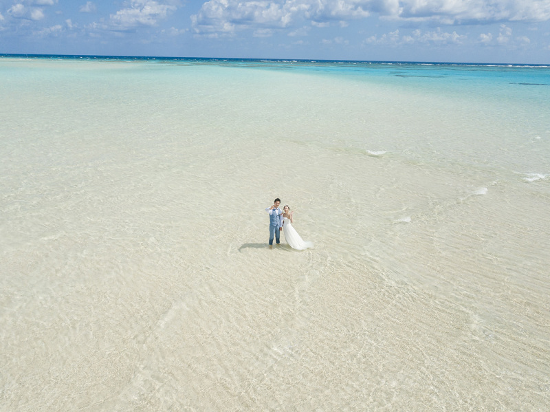 ラストショットはドローンに手を振って◎