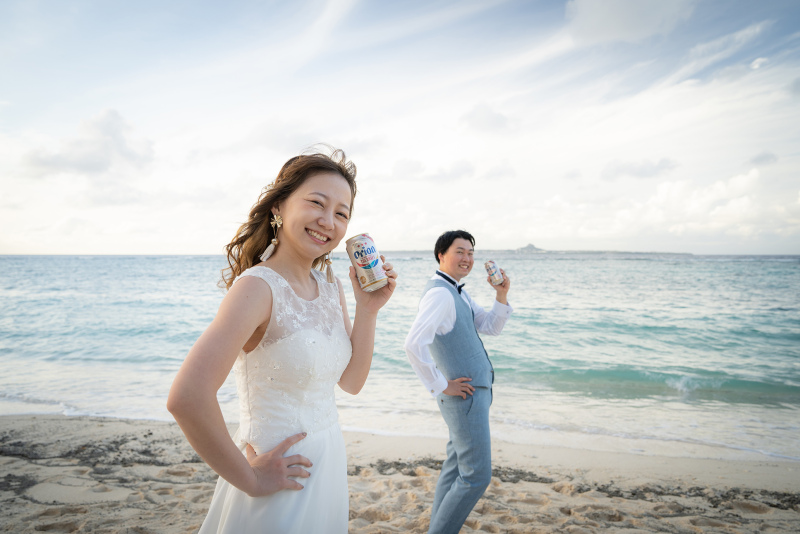 瀬底ビーチにて☆