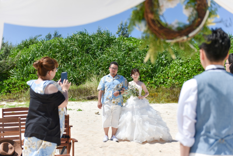 挙式スタート＊