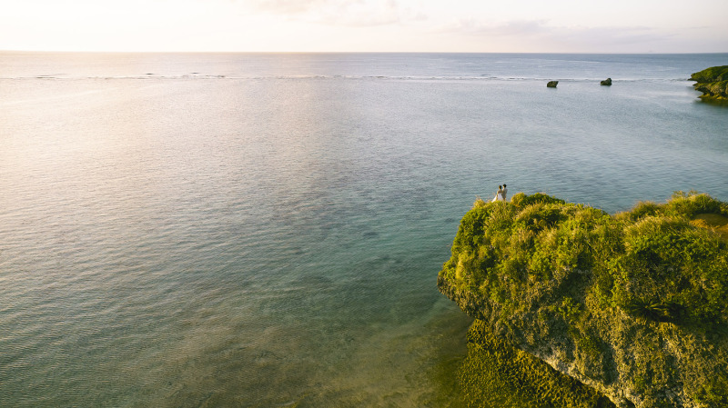 サンセットはザネー浜へ移動して*