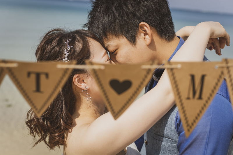 ガーランドを使ってお洒落カット♡