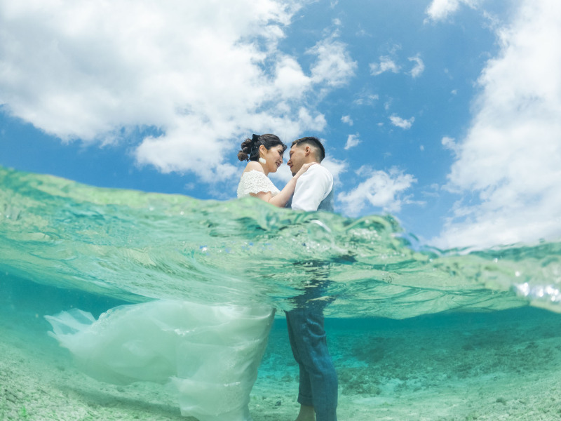 水中の透明度は・・？♡