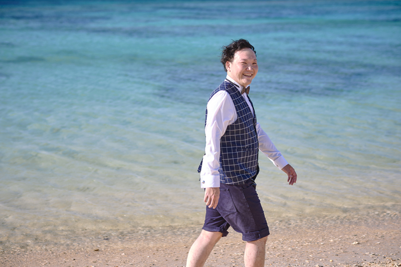 新郎様をご紹介***