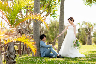 海とグリーンのコラボ◎