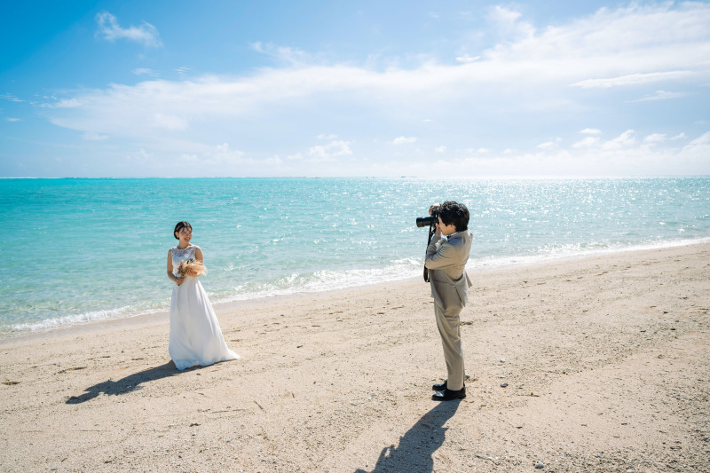 新郎兼カメラマン！