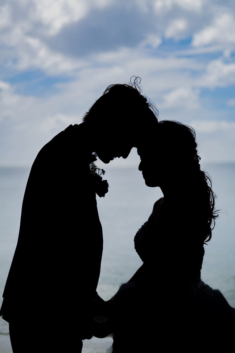 シルエット撮影