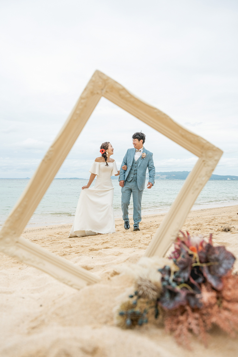 フレームを使った撮影