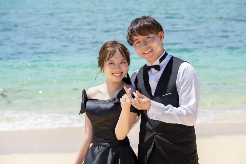 真夏の沖縄で！