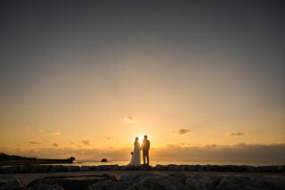 2色のビーチフォト＊