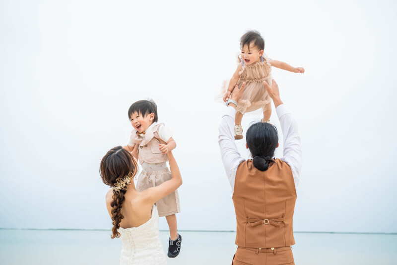 ＊ウェディングフォトとファミリーフォトを同時に撮影プラン＊
