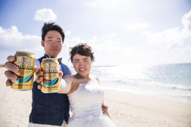 オリオンビールで乾杯☆