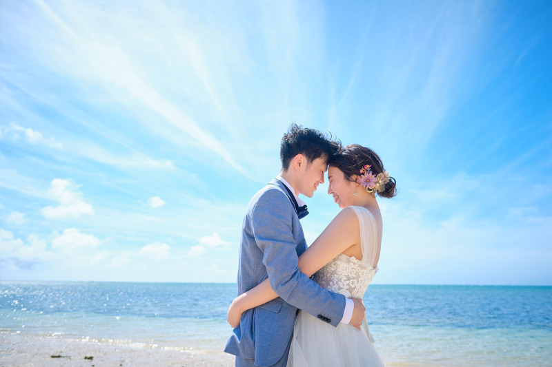 おでこをあわせて＊