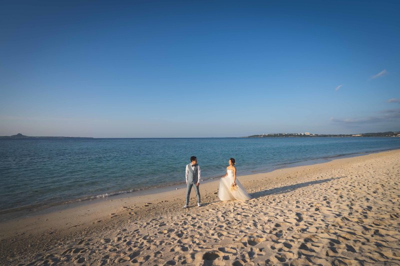 ラストは沖縄の大人気観光地『瀬底ビーチ』♪