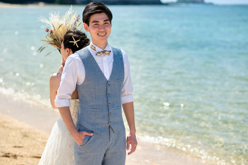 新郎様の素敵な笑顔＾＾