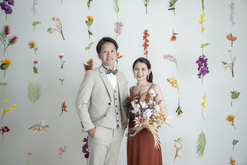 フラワーカーテン