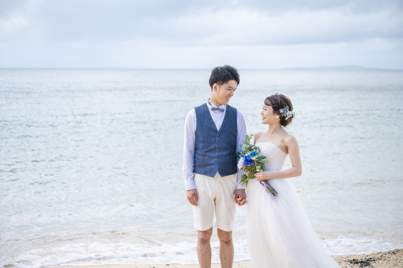 ビーチからスタートです