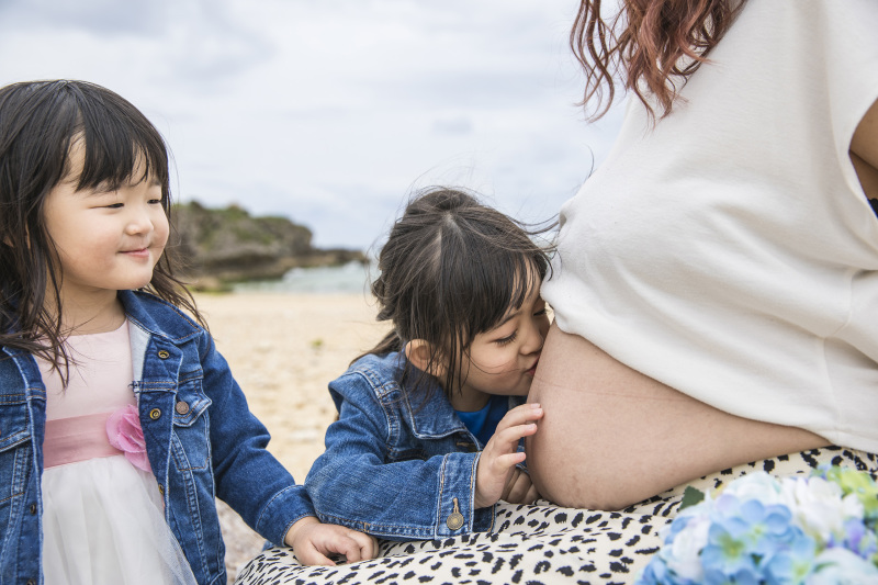 生まれてくる赤ちゃんにChu♡