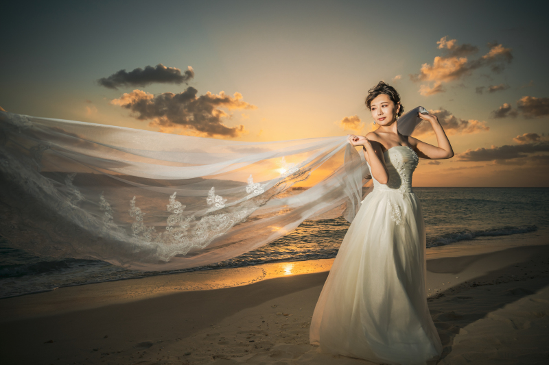 違う表情が残せるサンセット撮影♬