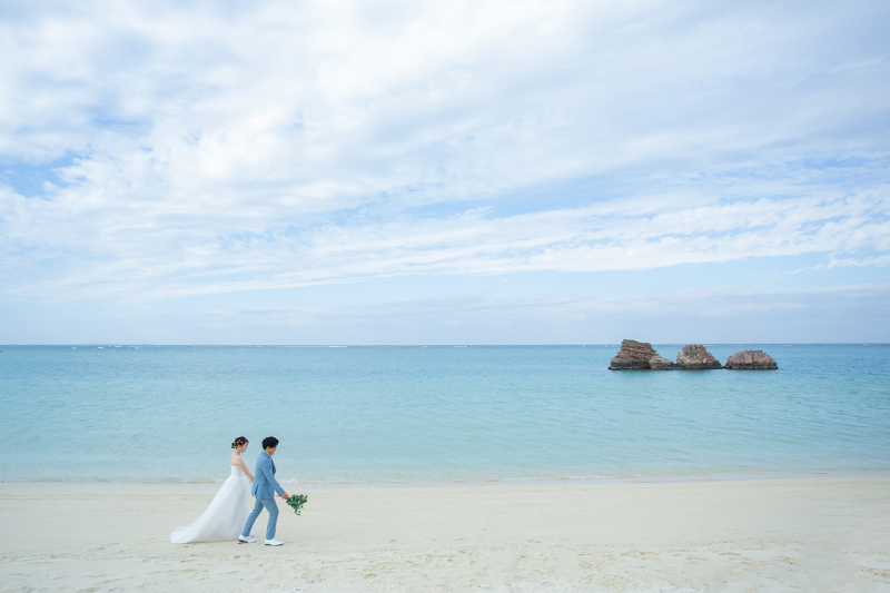 ブルーとホワイトの世界で