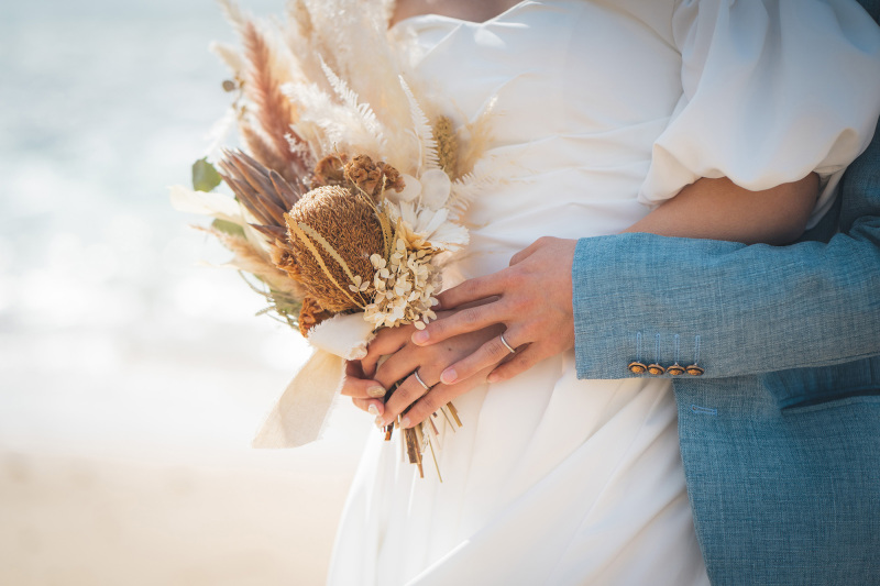 こだわりのブーケ