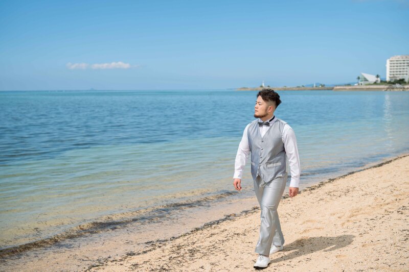 新郎様ソロショット