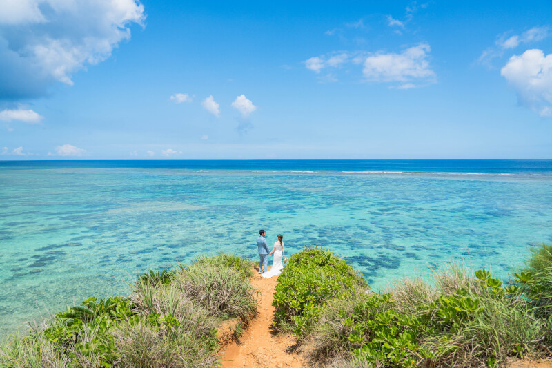 ザネー浜でのフォトウェディング＊