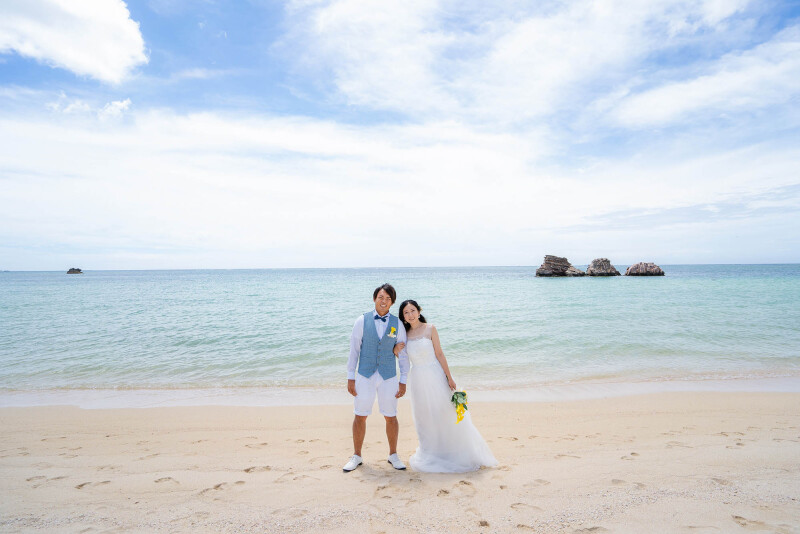 ビーチに到着！