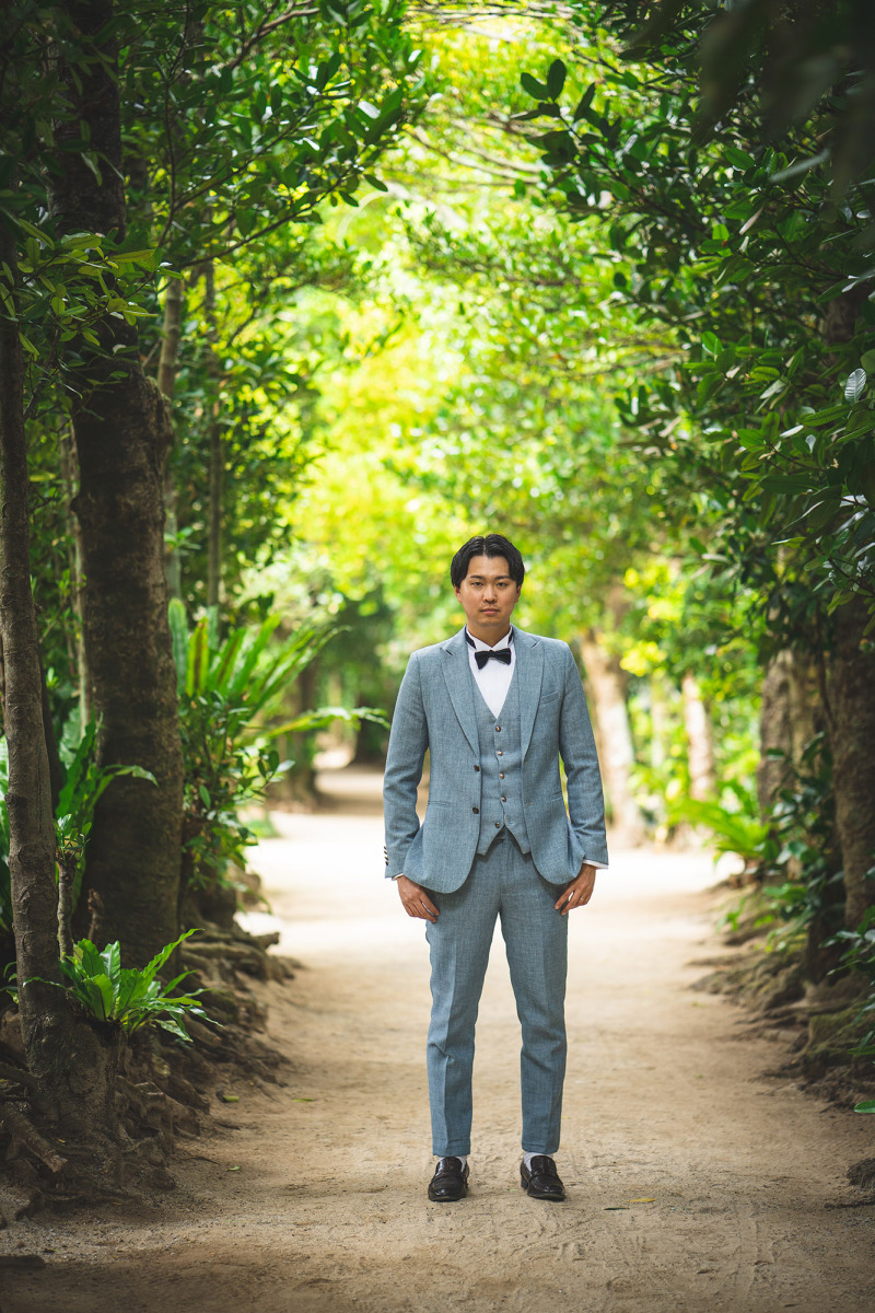 新郎様のソロショット☆