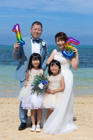 家族で楽しく撮影＊