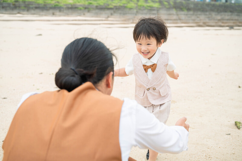 笑顔でダッシュ！