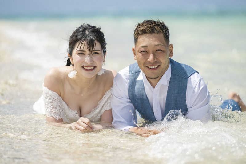 天気良し！海良し！in 無人島