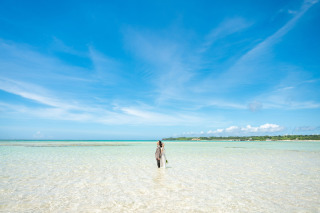 与論島での撮影＊