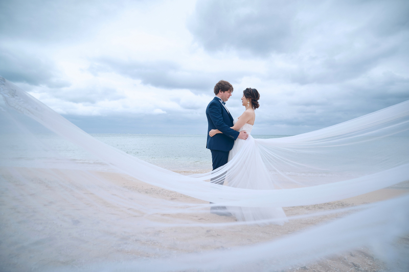 ロングベールを使って