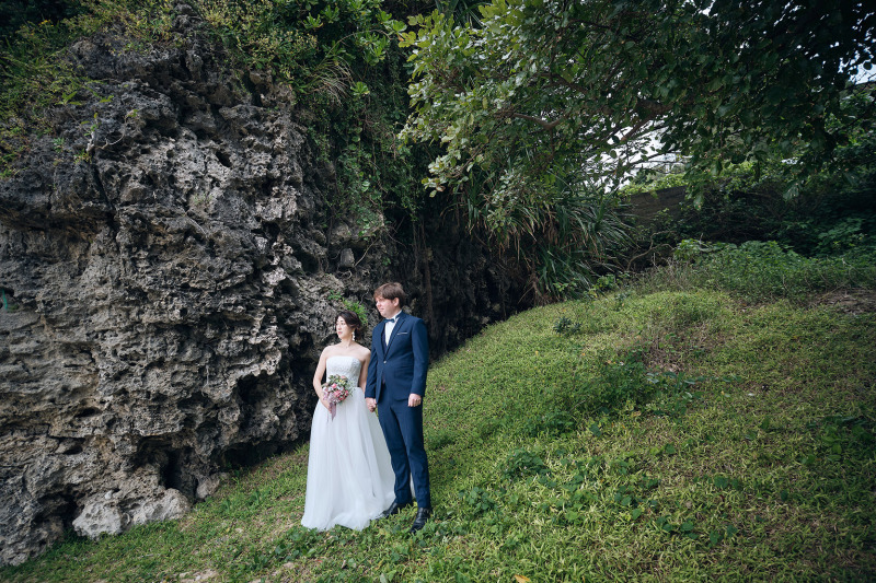 自然に囲まれて