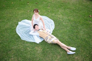 アラハビーチでフォトウェディング＊