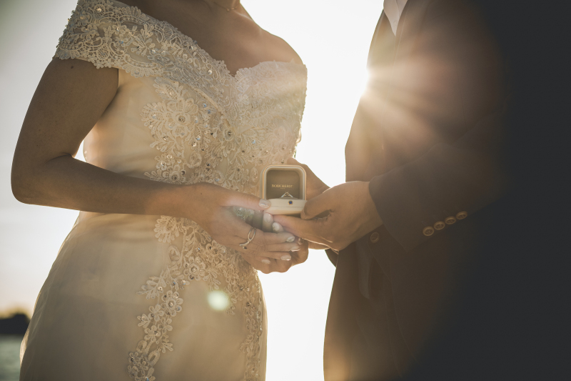 光輝くリングとふたり